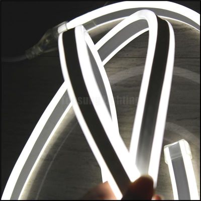 2016 nieuw 230V dubbelzijdig wit geleid neon flexibel touw voor buiten
