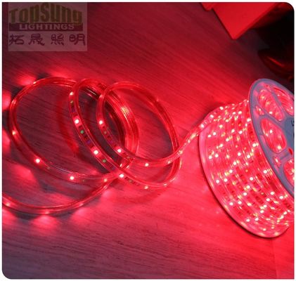 AC led licht 50m flexibele strip 130V 5050 smd strip 60LED/m rood led lint