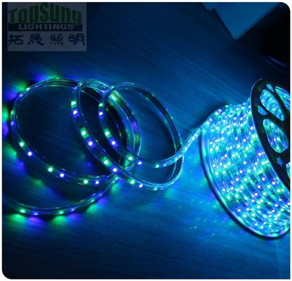 2017 nieuwe AC LED strip 5050 smd 60LED/m blauwe strip flexibel led lint 220V
