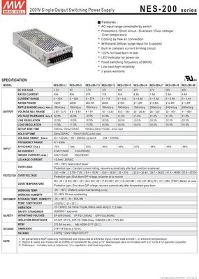 Best verkopende led-transformator meanwell 24V Single Output led stroomvoorziening voor led neon met hoge kwaliteit