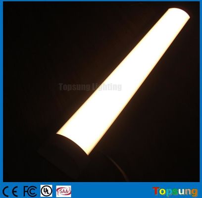 2ft 24*75*600mm Lineaire High Bay Led Lights Dimmable Waterproof IP41 Aluminium Housing