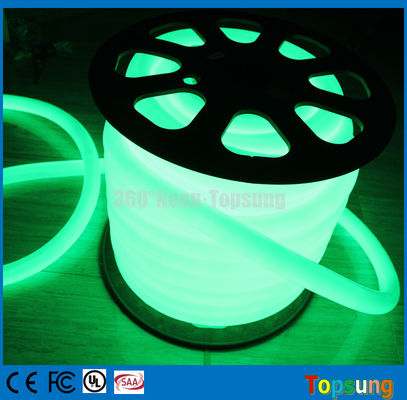 82 voet spoel groen led neon flex buis licht rond 12v voor de kamer