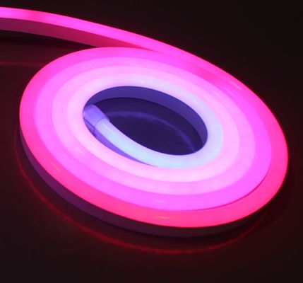 24v dynamisch digitaal flexibel neon led lichtstroken kleurrijk digitaal led neon licht te koop