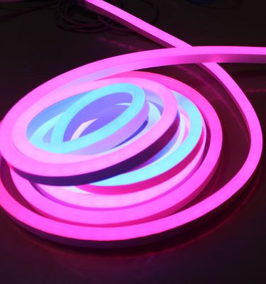 Led pixel flex neon licht dynamisch digitaal neonflex touw 24v DMX controller