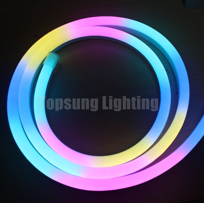 24V digitale RGB LED neon Flex Rope Light dmx signaalinput led pixel strip