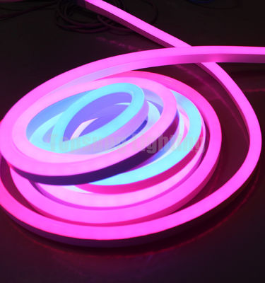 24v platte ws2811 aanspreekbare rgb led neon flexibele 11x19mm digitale neon touw strips