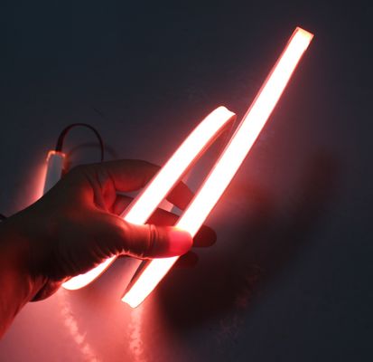 10m spoel 24V RGBW led neon touw lint siliconen materiaal vierkant 17x17mm