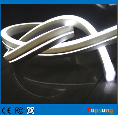 11x19 mm plat vierkant koel wit flexibel geleid neon touw lichtstrook 12v