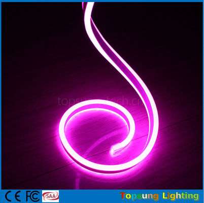 roze kleur 240V LED dubbelzijdig flexibel neonstrooklicht 8*17mm voor buitengebruik