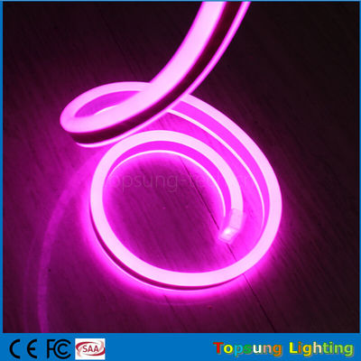 roze kleur 240V LED dubbelzijdig flexibel neonstrooklicht 8*17mm voor buitengebruik