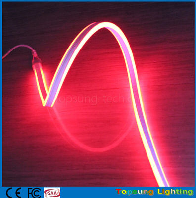 24v rode dubbelzijdige flexibele neonstrooklampen voor de decoratie van gebouwen