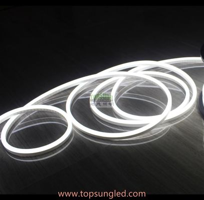 50m 12v 24v micro 7*15mm hoog lumen wit melkkleurig jasje Mini Led Flex Neon 10cm snijbaar Flexibel LED Neon touw
