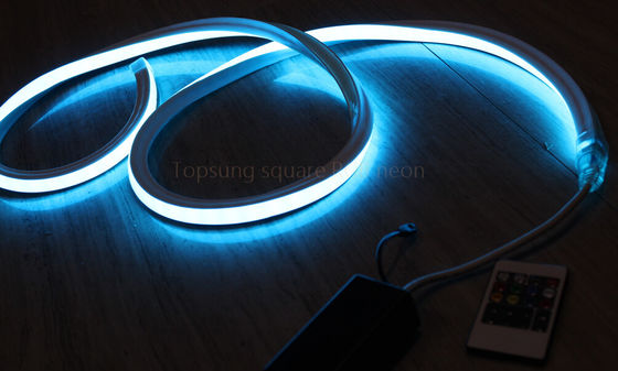 vierkant LED Strip RGB Neon Flex touw licht Waterdicht 220V Flexible Outdoor Lighting