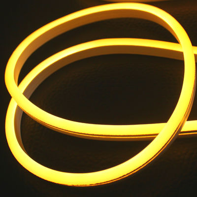 12v super mini led flexibele neonstrook lichtgele lichten de natal kerst decoratie smd touw 6 * 13mm siliconen