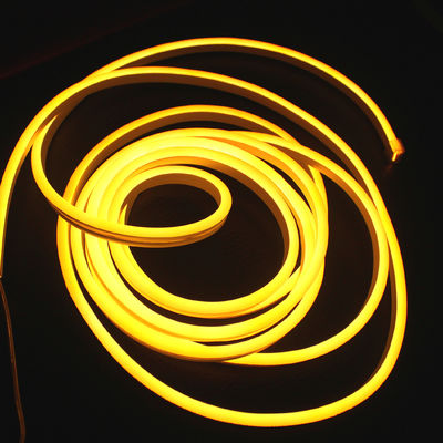 Super helder micro flexibel geleid neon buis touw lichtstrippen geel 2835 smd verlichting siliconen neonflex 24v