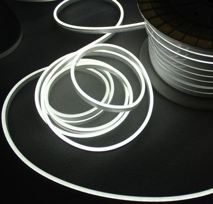 Super helder mini neonflex volmaakte flexibiliteit geleid neon flex touw strip 6x13mm 24v witte tape