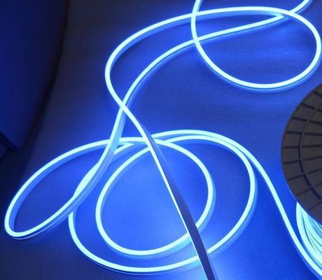 6mm blauwe LED Neon touw licht flex waterdicht feestje kerstboom Home Decor 110V/220V blauwe neon strips