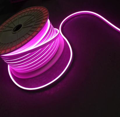 12v 6mm roze neon flexibele led strips mini flex led neon touw licht