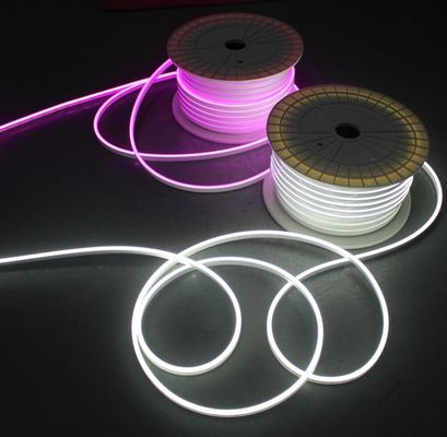 24v 6mm neon mini flexibele led strips lichten 2835 smd siliconen coating lint wit
