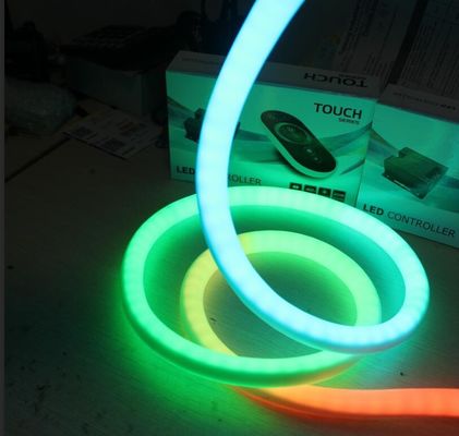 Digitaal neon led smd5050 dc24v 70leds/m 360 graden waterdicht led neon licht
