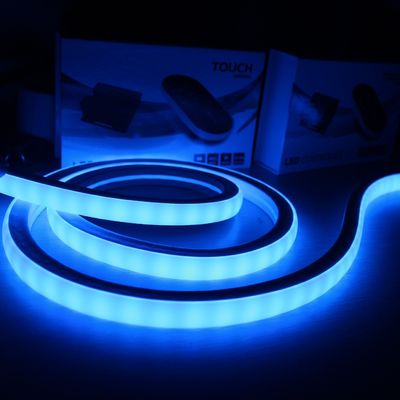 Decoratief Waterdicht 24V Flexibel RGB LED Strip Neon Tube Flex touw Licht vierkant 17x17mm