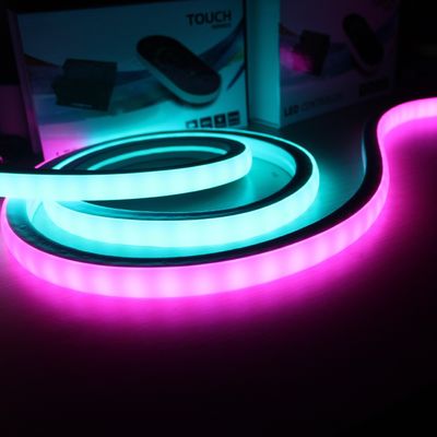 Nieuw 24v siliconen led neon flex licht Digitaal RGB aanspreekbaar dmx led neon flex