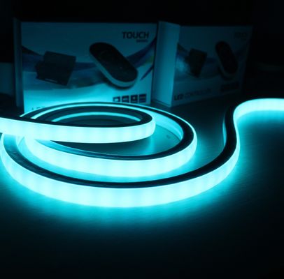 Digitaal knipperlicht SMD LED 5050 RGB met IC Neon 12V 17x17mm vierkante digitale neon-flex lichten