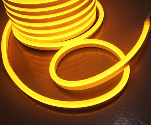 Hoge stabiliteit waterdicht 24v buiten lichtstrippen amber led neon flexibel met IP68 geel