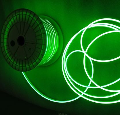 LED-licht SMD 2835 120led/M LED Neon Strip Light 2.5CM Cuttable LED Light DC12V groen neon-flex