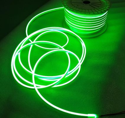 LED-licht SMD 2835 120led/M LED Neon Strip Light 2.5CM Cuttable LED Light DC12V groen neon-flex