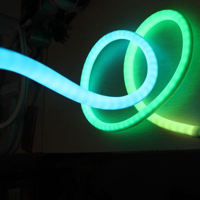 360 graden aanspreekbaar rgb led neon flexibele strip 18 mm dmx control neonflex