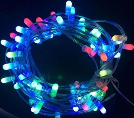 100m led string fairy lights outdoor decoratieve rgb kleurveranderende kristal clip strings 666 led