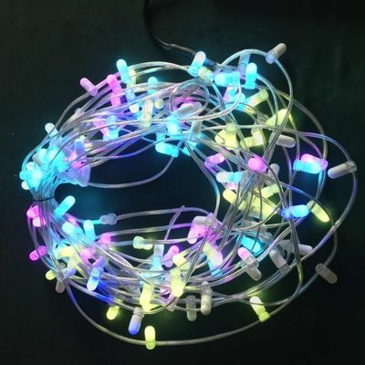 LED-lampstreng buiten 100m 12v rgb kleurveranderend led-fee-streng lichten kerstclipstrips