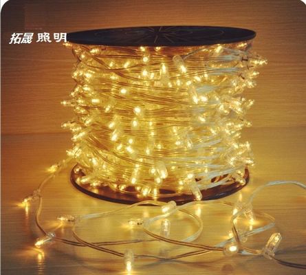 Gepersonaliseerde 2200K Kerst 12V LED Fairy Clip String Lampen voor Outdoor Tree Decoraties