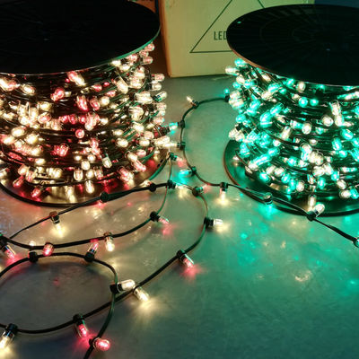 50M/rol aangepast Mini Clip String Light DC12V feelicht 666 led outdoor cuttable kerstboom lichten