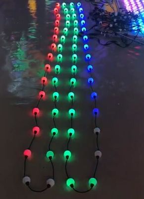 10 voet vakantie decoratie lichten Led kerst licht bal 3D 50mm Dmx