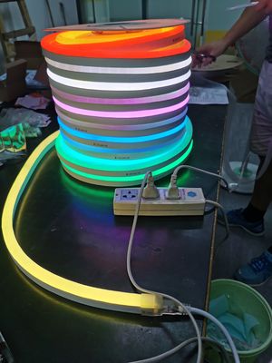 IP67 Waterdicht siliconen PVC SMD5050 RGB RGBW LED Neon strip Flex Licht voor gebouw decor