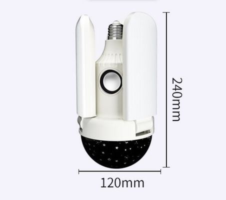 Bluetooth 40w LED plafondpaneel lichten E27 E40 vouw ventilator blad